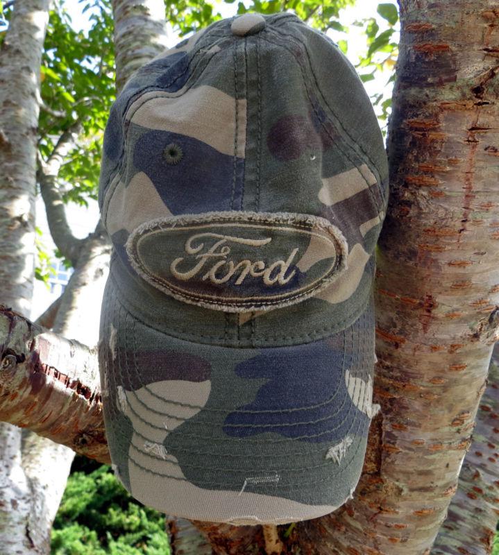  boys ford camouflage (camo) cap / baseball hat m/l