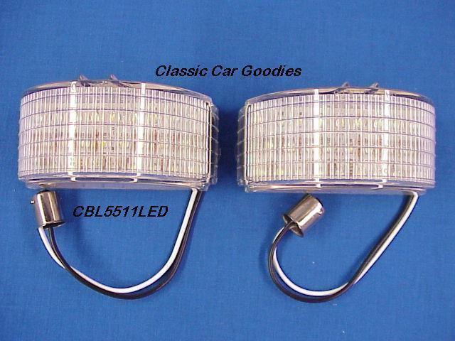 1955 chevy led back-up lights. 26 led's. plug right in!