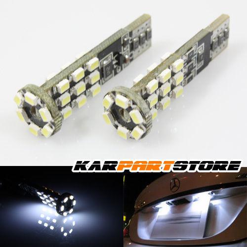 2x 194/168/t10/921 super white 24 5050 dome smd map lamp led signal light bulbs