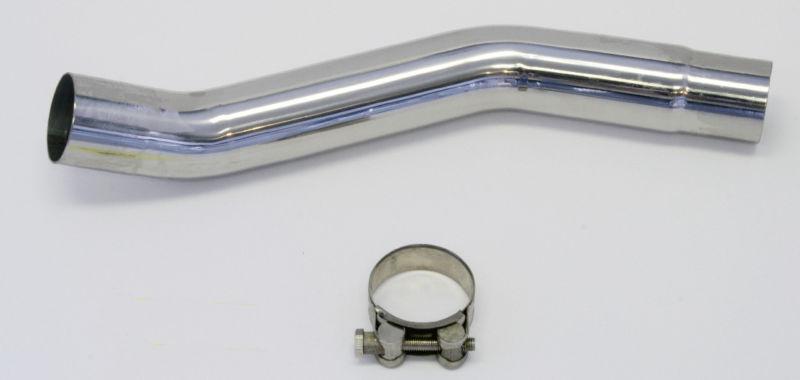Viper kawasaki z750/07> motorcycle stainless steel connecting mid pipe