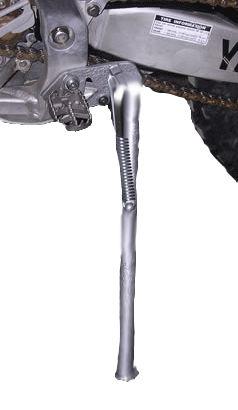 Kawasaki kx250f kickstand 2006-2012 steel bolt-on side stand swingarm footpeg 