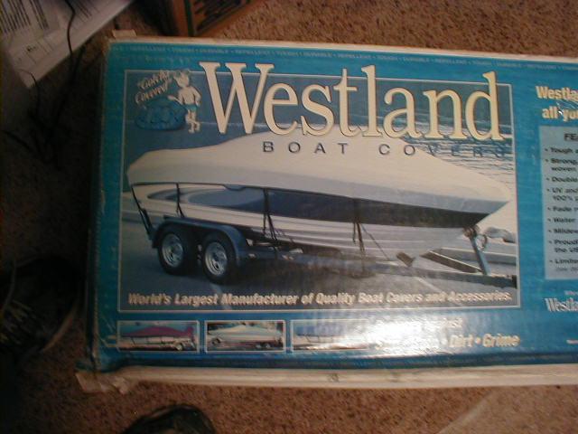 Westland 15'  boat cover
