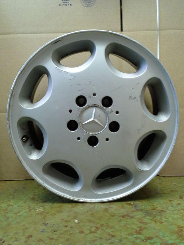 16 inch mercedes s class oem alloy machined wheel rim 65153 92 93 94 s400 s500