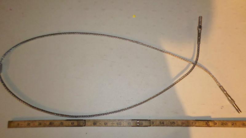 Omc, evinrude/johnson trolling motor control cable 56" z