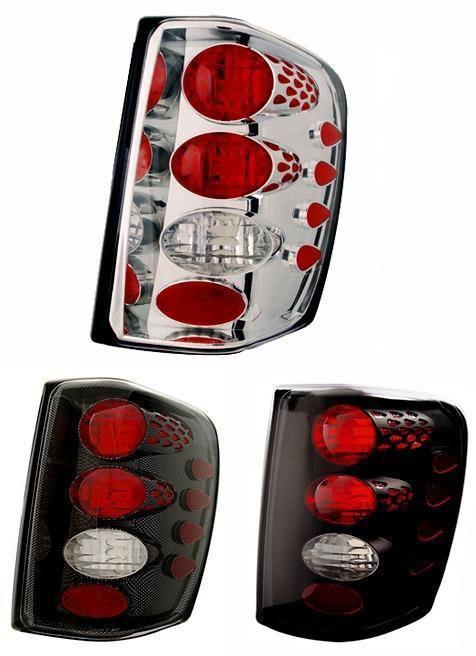 '99-04 jeep grand cherokee tail lights by ipcw # cwt-ce5002 in pro car wear new