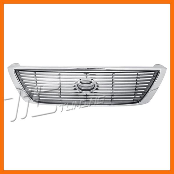 95 96 97 toyota avalon front grille chrome to1200201 new painted silver bar grid