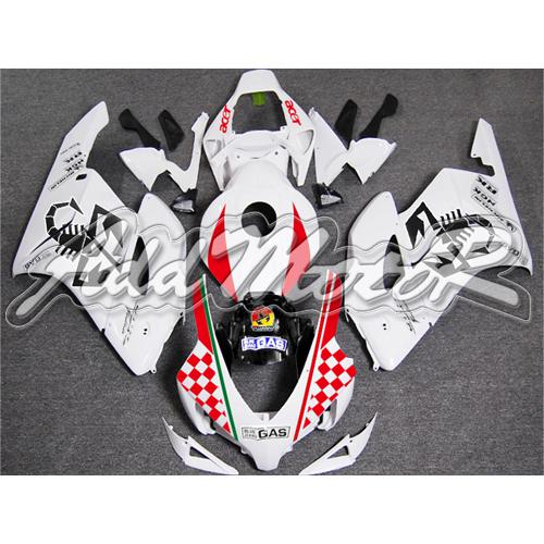 For cbr1000rr 04-05 2004-2005 injection molded fairing red white 1472a
