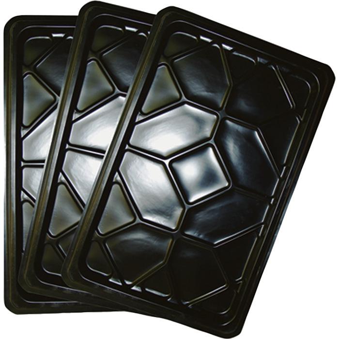 Dannmar plastic drip trays-set of three 37 1/4inl x 23 1/2inw x 2inh #101001