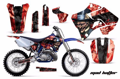 Yamaha graphic kit amr racing bike decal yz 125/250 decals mx parts 96-01 mh kr