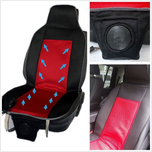 1 pcs summer cool ventilation car seat massage cushion cover &amp; cigarette lighter