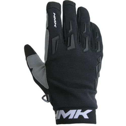 Hmk pro snowmobile gloves black