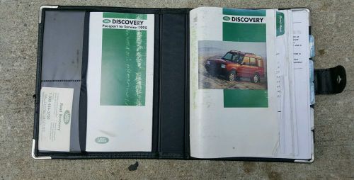 1995 land rover discovery 1 owner&#039;s manual oem