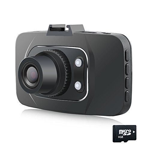 Btopllc 2.7&#034; full hd 1080p car dvr / video camcorder/driving data recorder/black