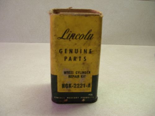 Lincoln wheel cylinder repair kit  ngk-2221-a  vintage in box nos 1960.s