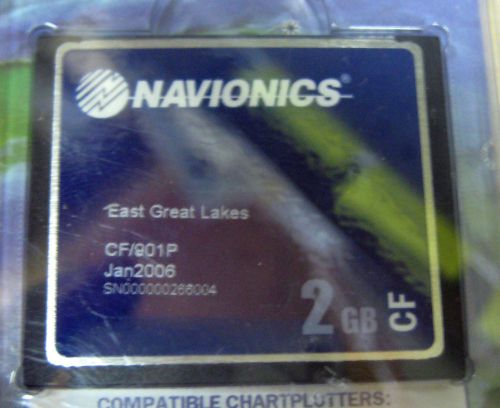 Navionics chart card east great lakes cf/901p jan 2006