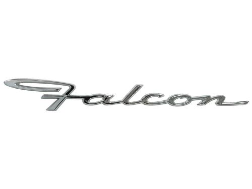 New 1964 falcon fender emblem ornament nameplate script open letters ford