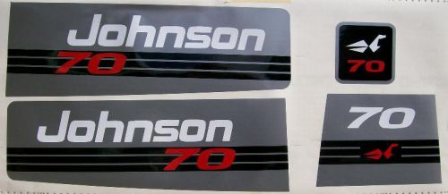 Johnson outboard decals 60/70 hp 1993