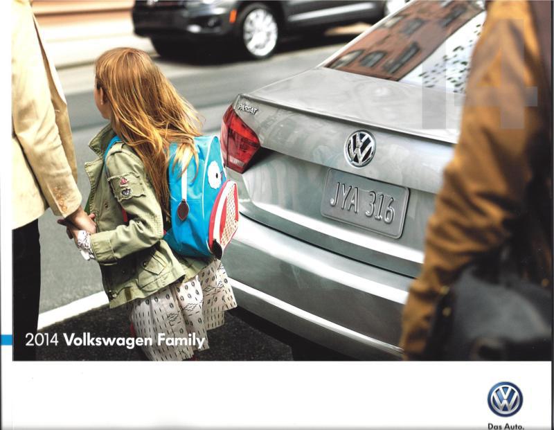 2014 volkswagen full - line (see below) 38 page brochure 