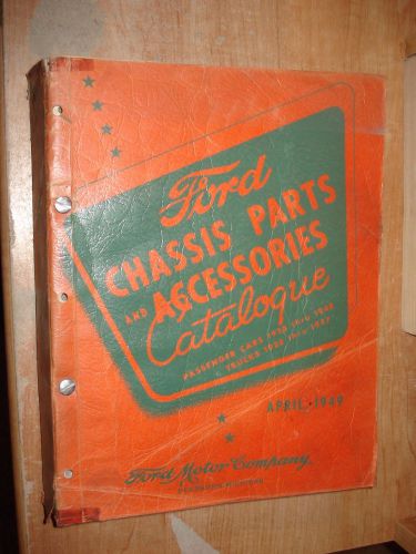 1928-1948 ford car &amp; 1928-1947 ford truck parts catalog original numbers book 40