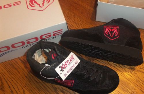 Mens 4, womens 6, dodge driving crew racing shoes, new in box, fastlane shoes