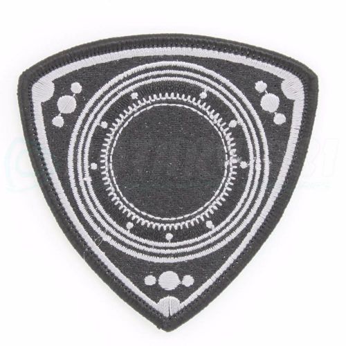Rotor patch - black with gray details - rx7 rx8 rx2 rx3 rx4 12a 13b 20b 10a