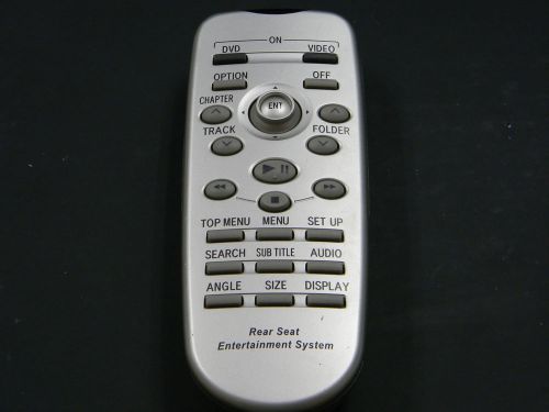 Toyota rear dvd entertainment remote control rear seat oem 86170-45020