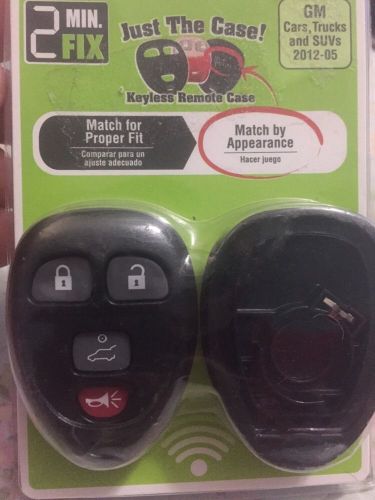 Keyless remote case replacement - dorman# 13624 fits many gm cars from 2005-12