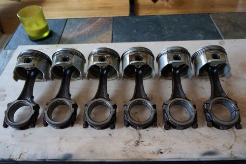 L24 connecting rods with arp bolts and pistons datsun 240z 260z 280z stroker
