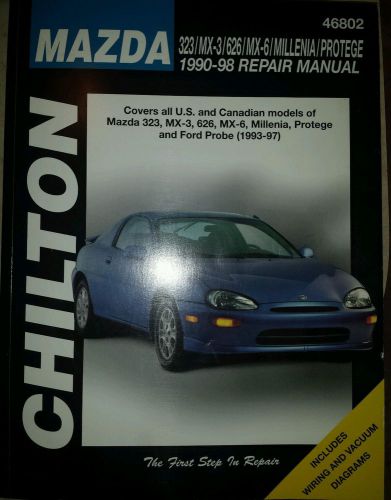 Chilton repair manual mazda 323 mx 626 protege  90 91 92 93 94 95 96 97 98