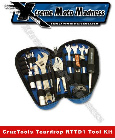Cruztools roadtech teardrop tool kit rttd1 38120023