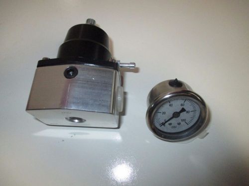 Efi fuel pressure regulator and 0-100 psi gauge - top street performance