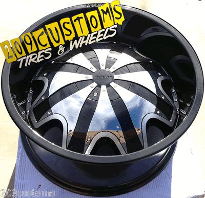 22" inch rims wheels tires rw130 5x115 cadillac cts 2002 2003 2004 2005 2006
