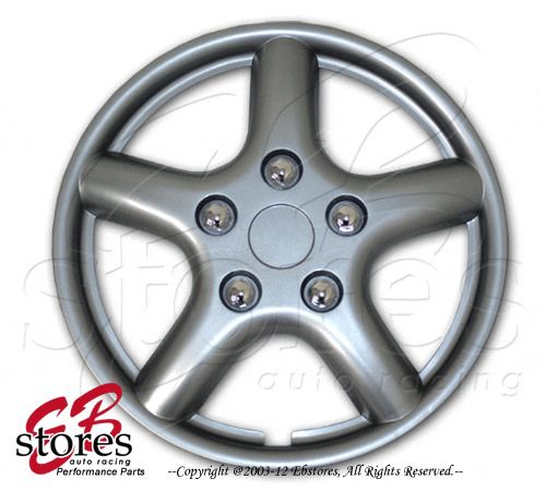 One set (4pcs) of 15 inch rim wheel skin cover hubcap hub caps 15&#034; style#028b