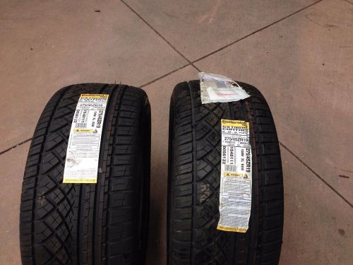 Continental tire extremecontact dws 275/45r19 tire (2pcs)