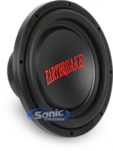 New! earthquake sound tremor-x124 1250w 12&#034; tremor-x series car subwoofer