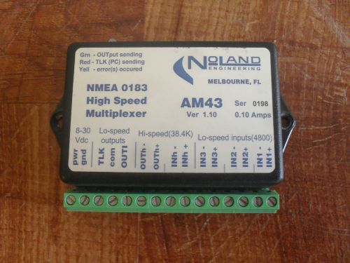 Noland engineering am43 v 1.10 nmea 0183 multiplexer - high speed supports ais