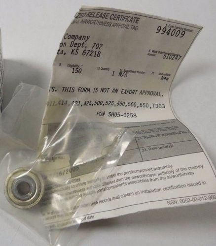 New cessna s1866-3 bearing with certification
