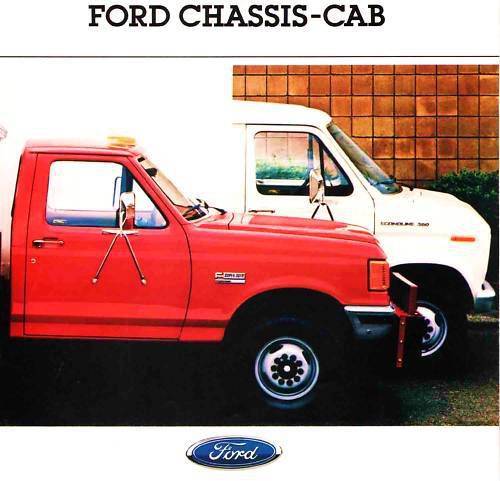 1988 ford chassis cab brochure-f350-econoline cutaway