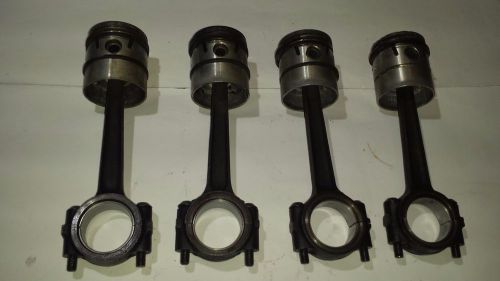 Morris minor piston &amp; rod set 918cc flathead side-valve