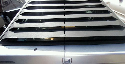1987 honda crx rear hatch window visor oem