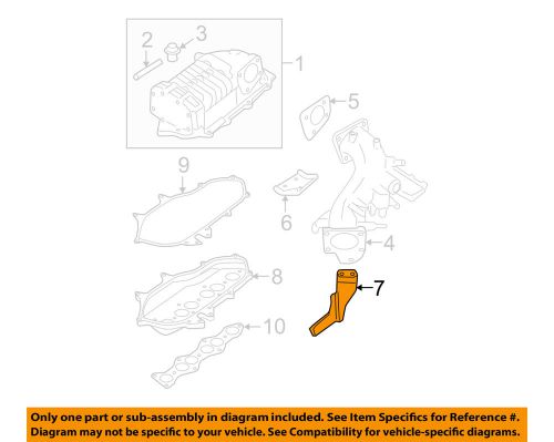 Nissan oem 02-04 xterra 3.3l-v6 supercharger-lower bracket 144675s710