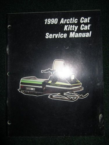1990 arctic cat snowmobile service repair shop manual kitty cat kittycat factory