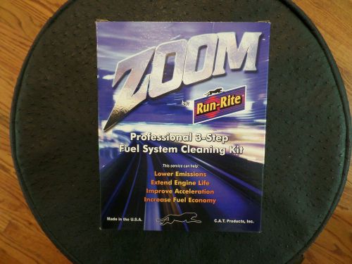 Zoom by run-rite professional 3-step fuel system cleaning kit