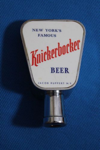 Jacob ruppert knickerbocker beer new york tap shift knob handle accessory