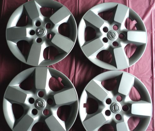 Four nissan rogue 08 09 10 11 12  16&#034; hubcaps wheel covers  rim covers 570-53081