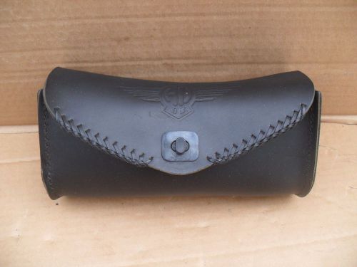 Oem harley windshield pouch leather
