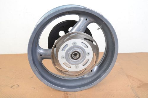 2000 buell m2 cyclone - rear wheel w/ brake rotor &amp; drive pulley