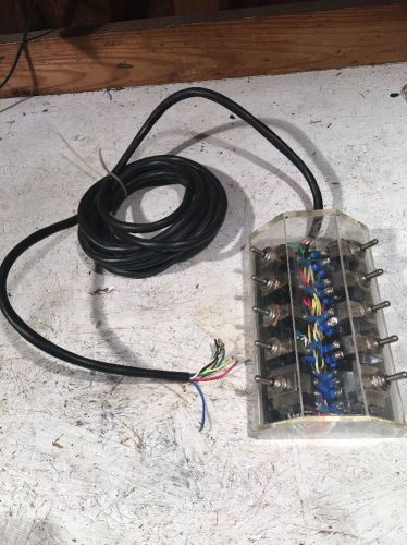 Clear air ride hydraulic pre wired 10 switch box #1