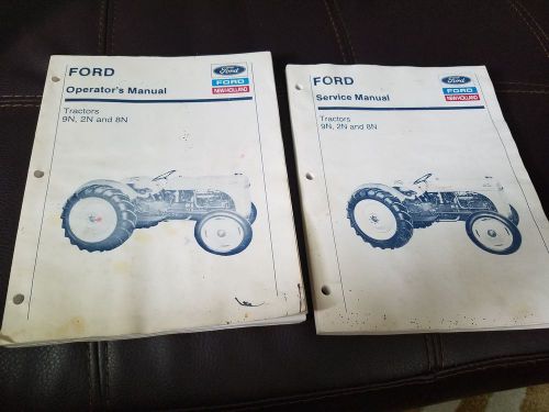 Ford new holland tractor service and operator manual 9n, 2n, 8n