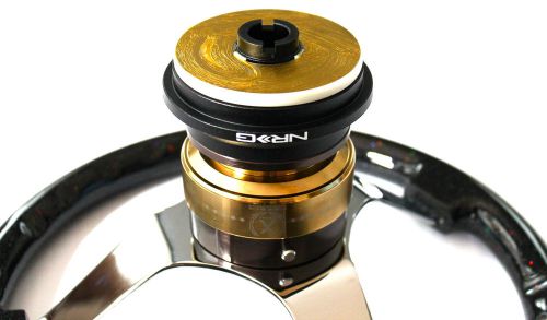 Nrg short hub steering wheel quick release  combo bronze honda 96-00 civic